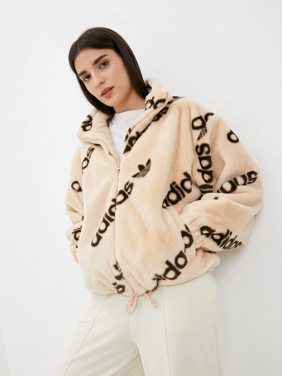 Куртка Adidas Originals Cr Fur Jacket Halo Brush