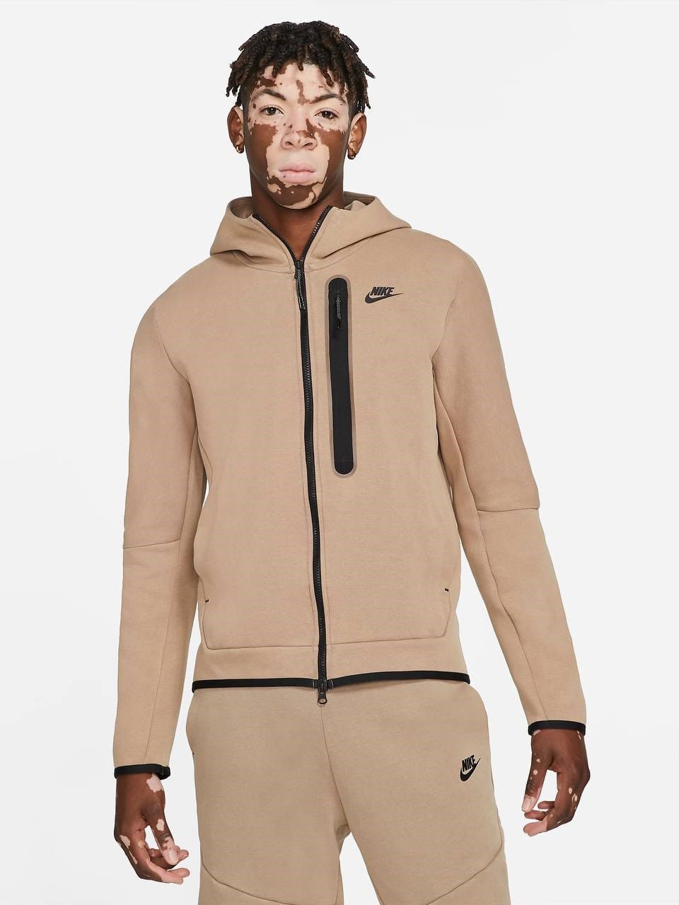 Худи Nike Tech Fleece Brown