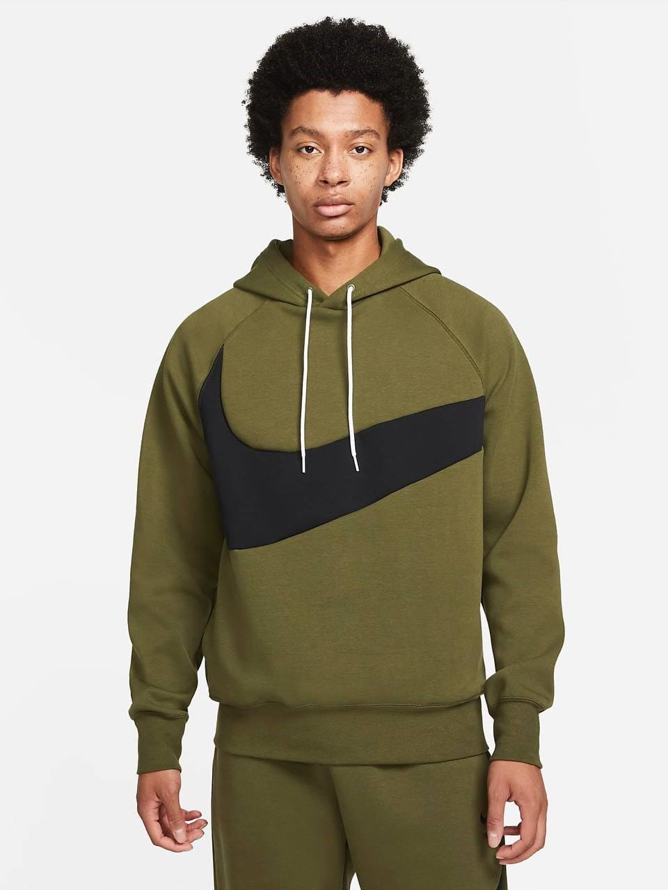 Худи Nike Big Swoosh Green