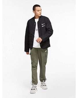 Куртка Nike Sportswear Swoosh Jacket Black Sz Large Куртка Nike Sportswear Swoosh Jacket Black Sz Large