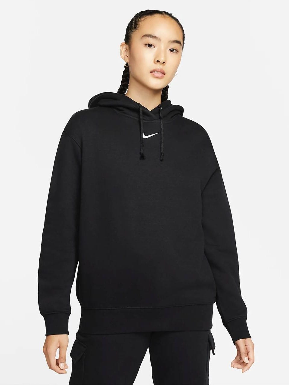 Худи Nike W Nsw Essntl Clctn Flc Os Hd Black