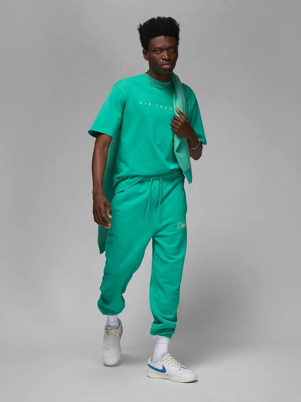 Футболка Jordan Union - Men's T-Shirt Kinetic Green