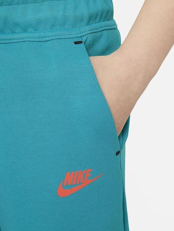 Шорты Nike Tech Fleece Shorts (Blue/Orange)