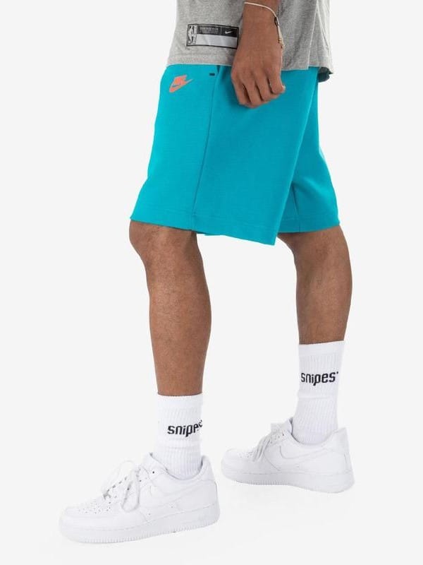 Шорты Nike Tech Fleece Shorts (Blue/Orange)