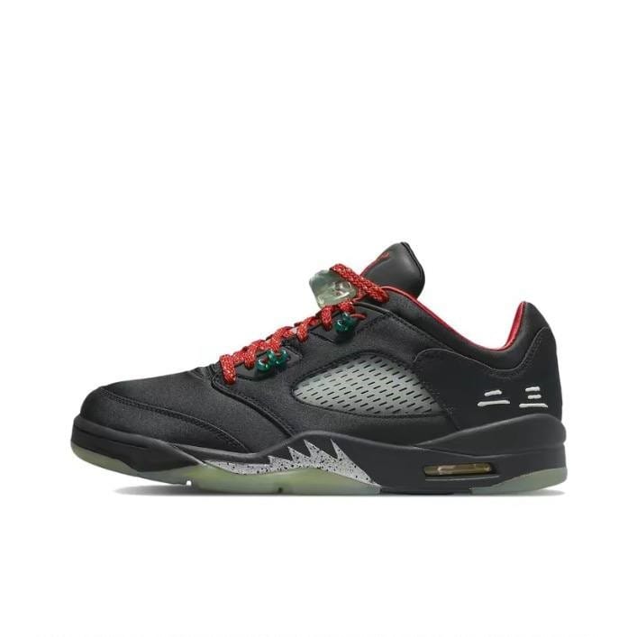 Кроссовки Jordan 5 Low x CLOT Anthracite
