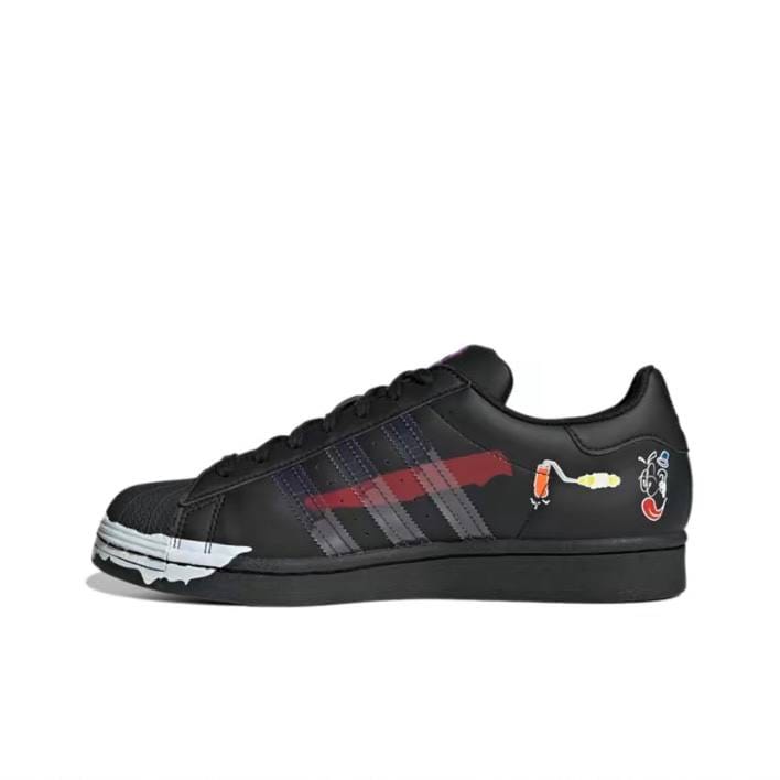 Кроссовки Adidas Originals SUPERSTAR CORE BLACK CLOUD WHITE