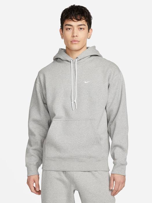 Худи Nike SOLO SWSH FLC PO HDY GREY