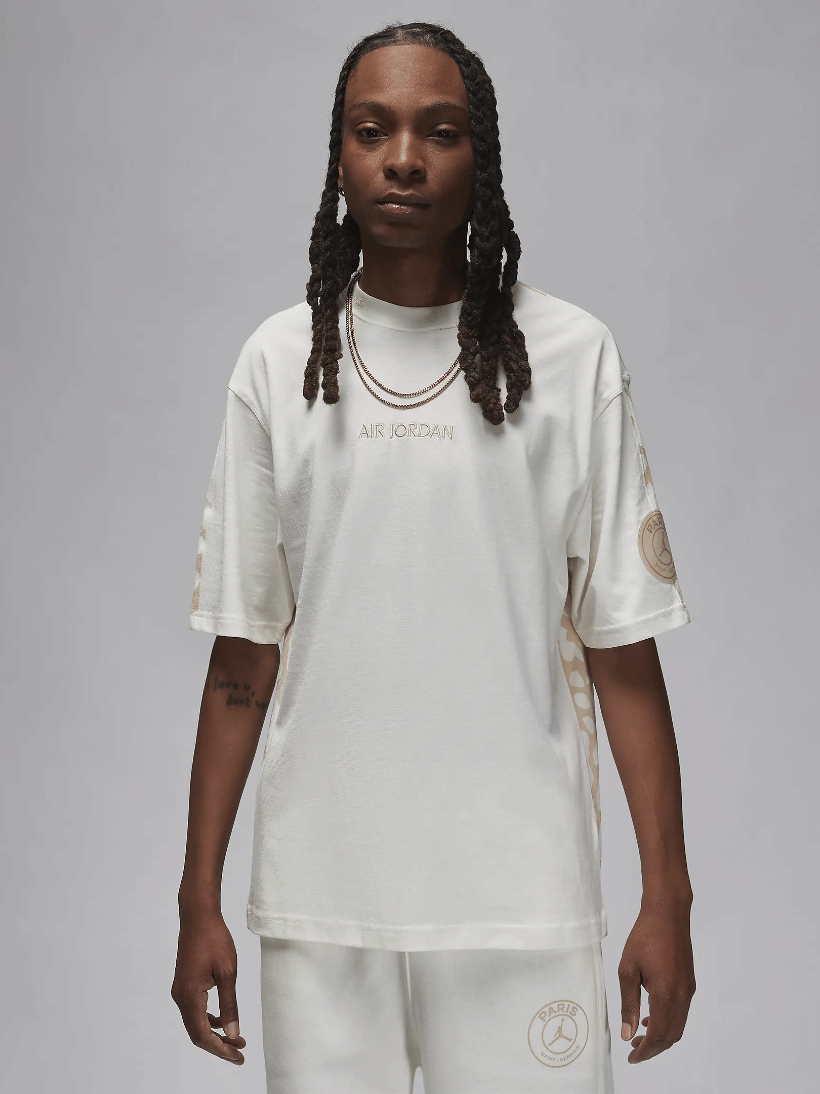 Футболка Jordan Paris Saint-Germain Men's Wordmark Heritage 85 T-Shirt White