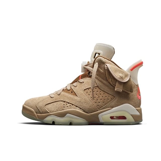 Кроссовки Jordan Air 6 Retro "Travis Scott - British Khaki"