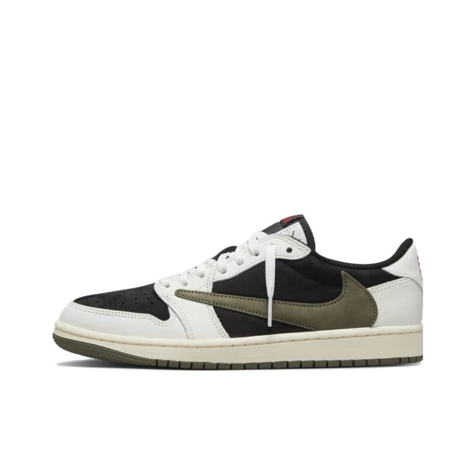 Кроссовки Jordan Air 1 Low x Travis Scott Medium Olive