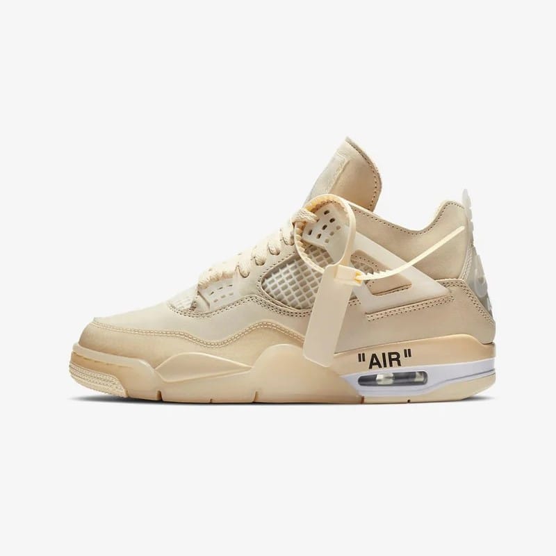 Кроссовки Jordan 4 Retro Off-White Sail
