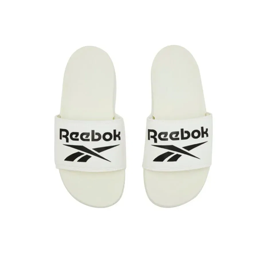 Тапки Reebok Slides White Black