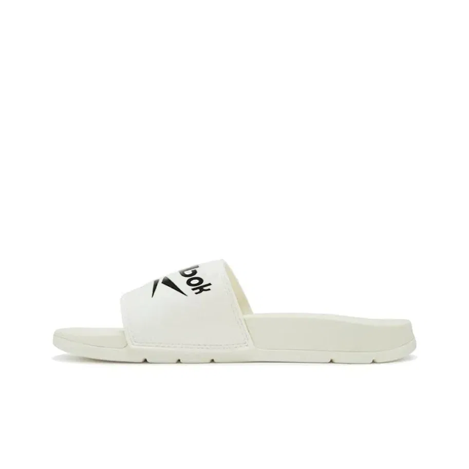 Тапки Reebok Slides White Black