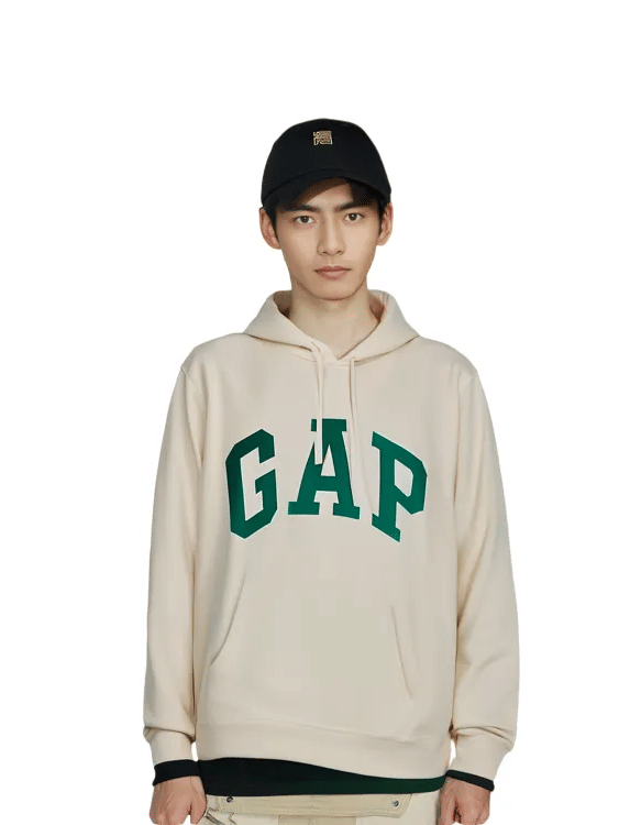 Худи GAP Logo Cream Hoodie