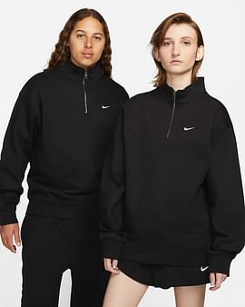 Худи Nike Solo Swoosh 1/4 Zip Hoodie Black Худи Nike Solo Swoosh 1/4 Zip Hoodie Black