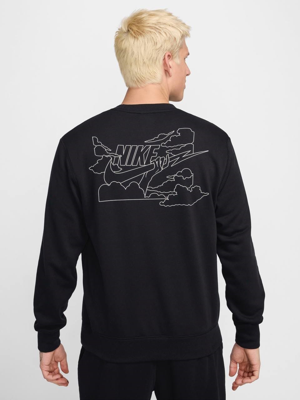 Свитшот Nike M Nk Club Ft Crew Bolt