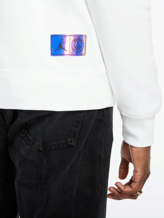 Худи Jordan x Paris Saint Germain Pullover Fleece Hoodie White