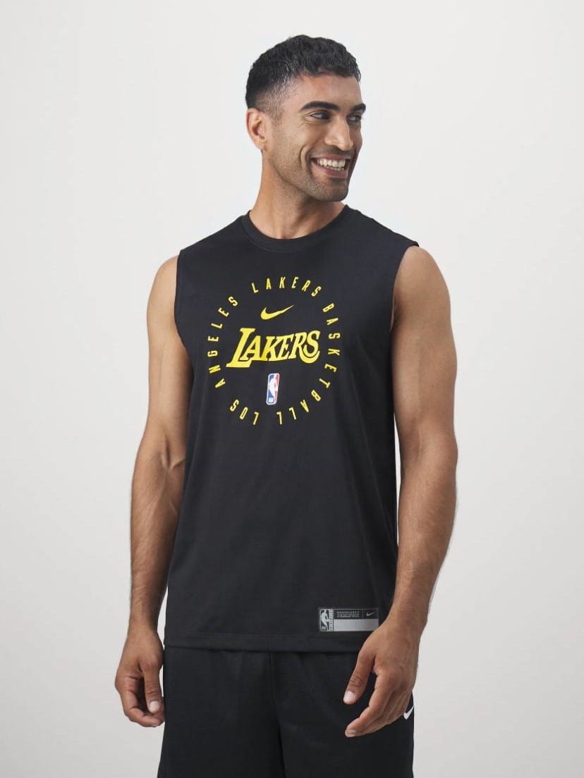 Джерси Nike NBA Lakers Dri-fit Jersey Black