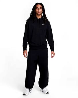 Худи Nike Club French Terry Pullover Hoodie Black Худи Nike Club French Terry Pullover Hoodie Black