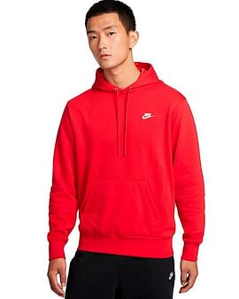 Худи Nike Club Men's Pullover Fleece Hoodie Red Худи Nike Club Men's Pullover Fleece Hoodie Red
