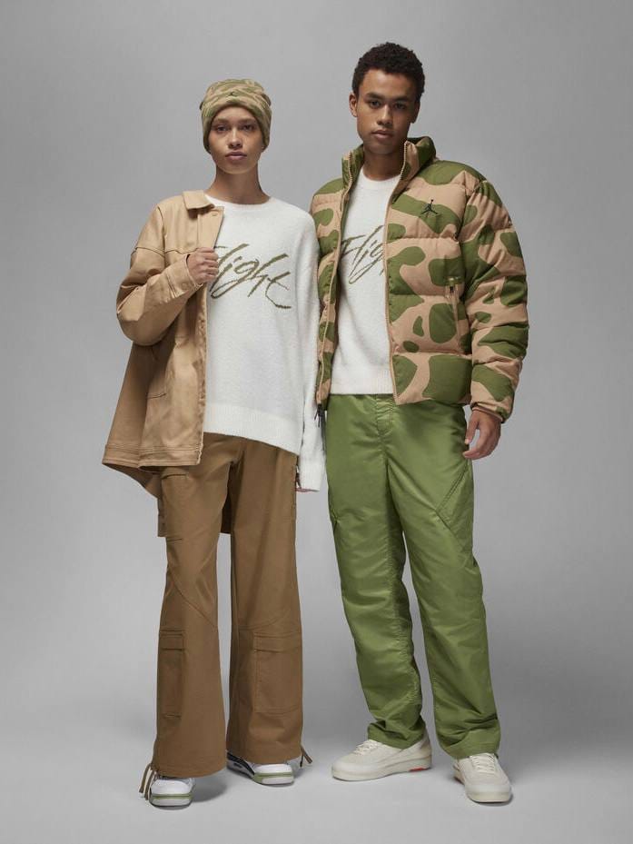 Свитер Jordan Flight Heritage Crop Sweater 'White'