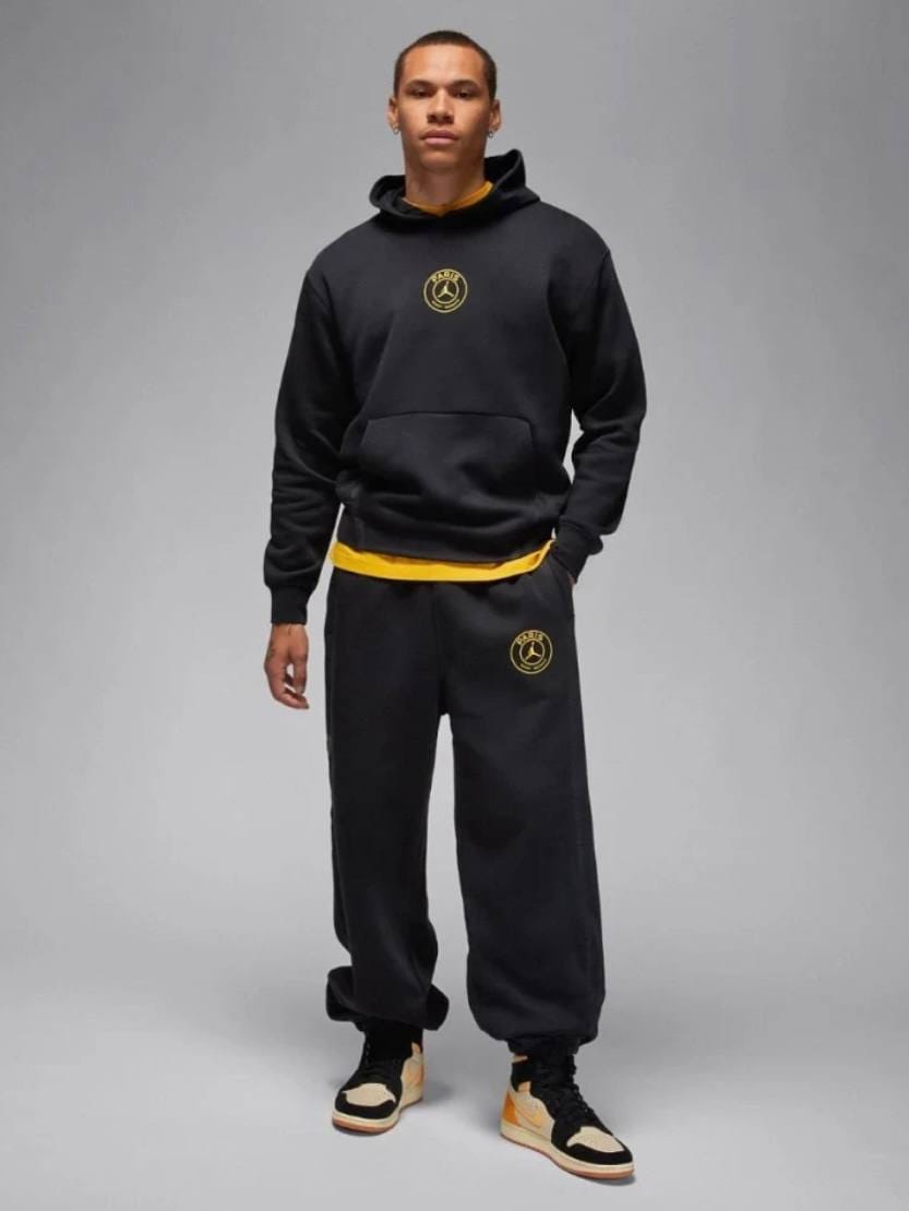 Брюки Jordan BRAND X PSG AS M J HBR FLC PANT BLACK