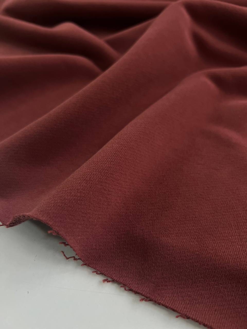 Футер 3-х нитка диагональ эф.велюра, Кирпичный