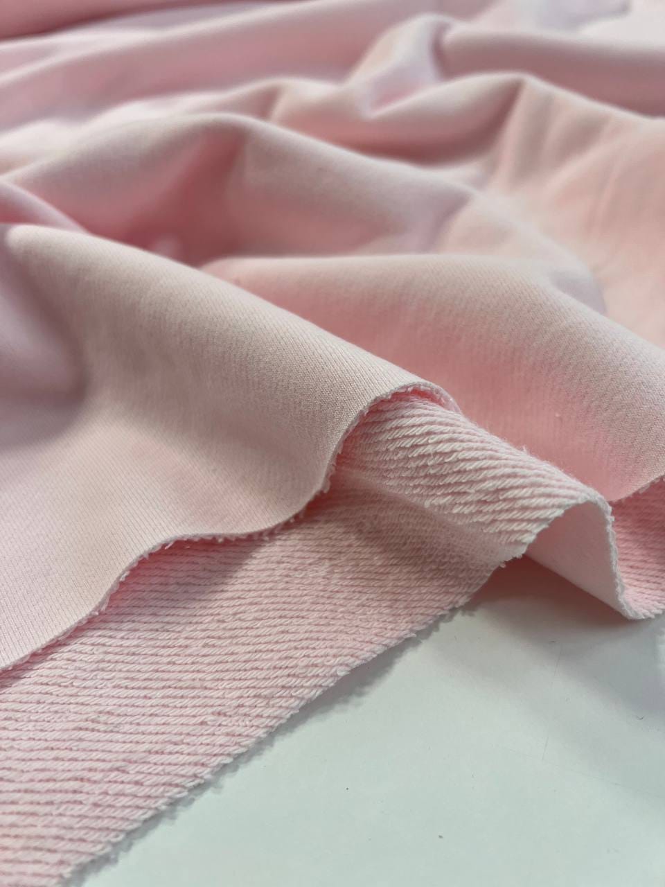 Футер 3-х нитка диагональ с эффектом велюра, Зефир