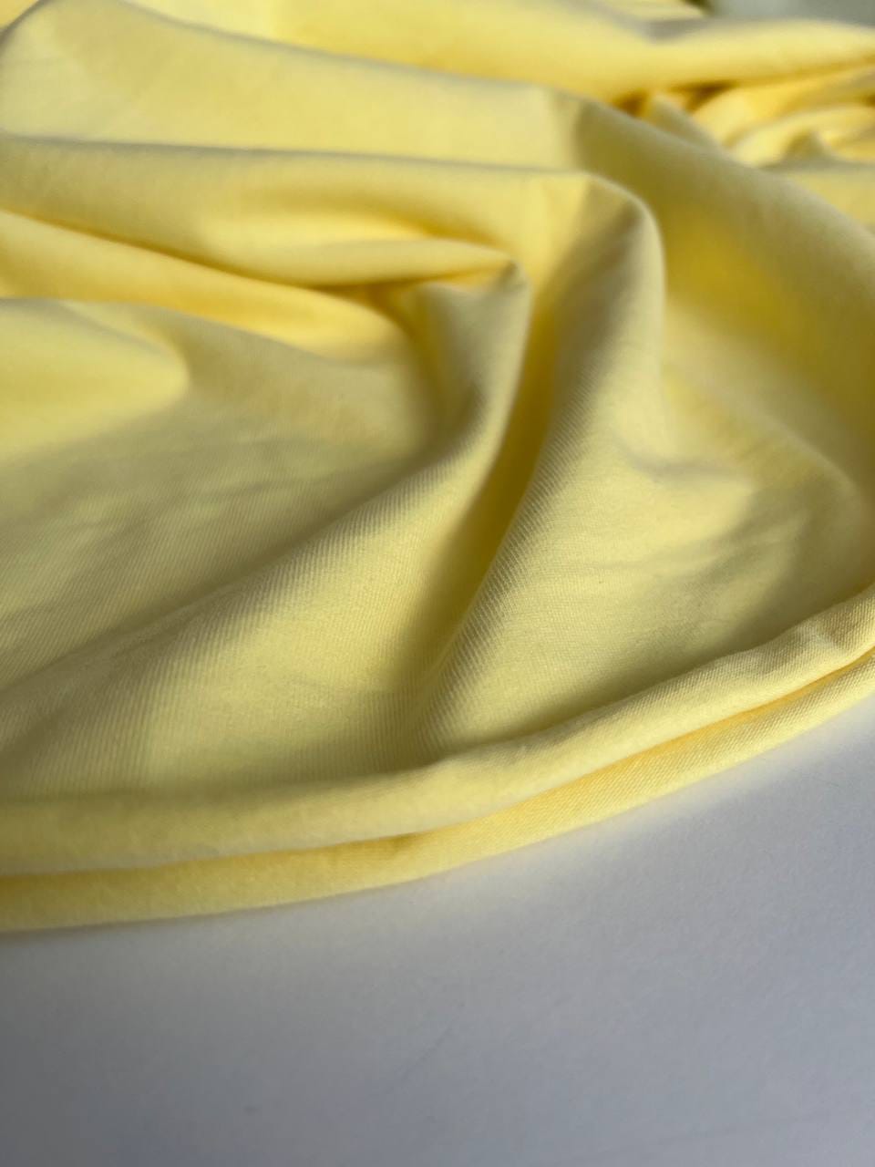 Кулирка с эф.велюра, Лимонная