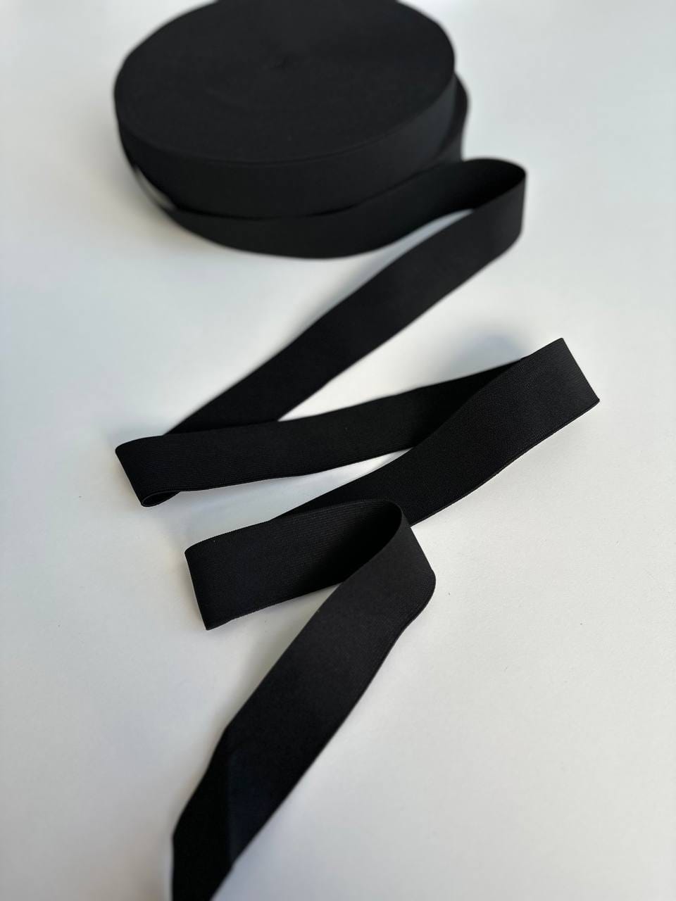 Лента Эластичная (резинка) тканая 40 мм, черная