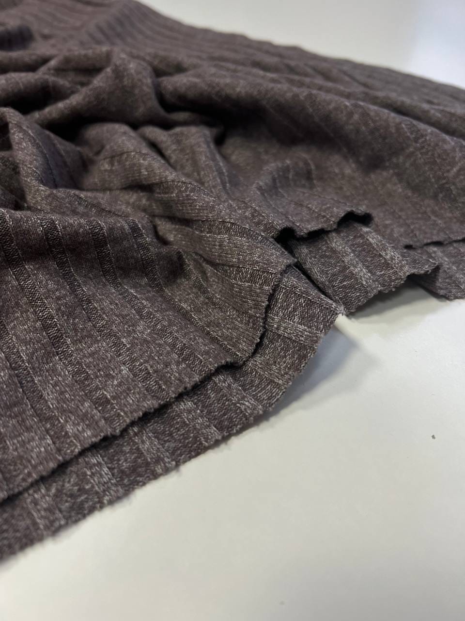 Лапша широкая с велюром, Кофейная