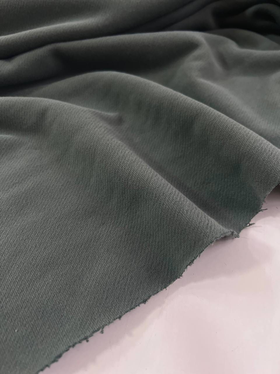 Футер 3-х нитка петля велюр, Шалфей