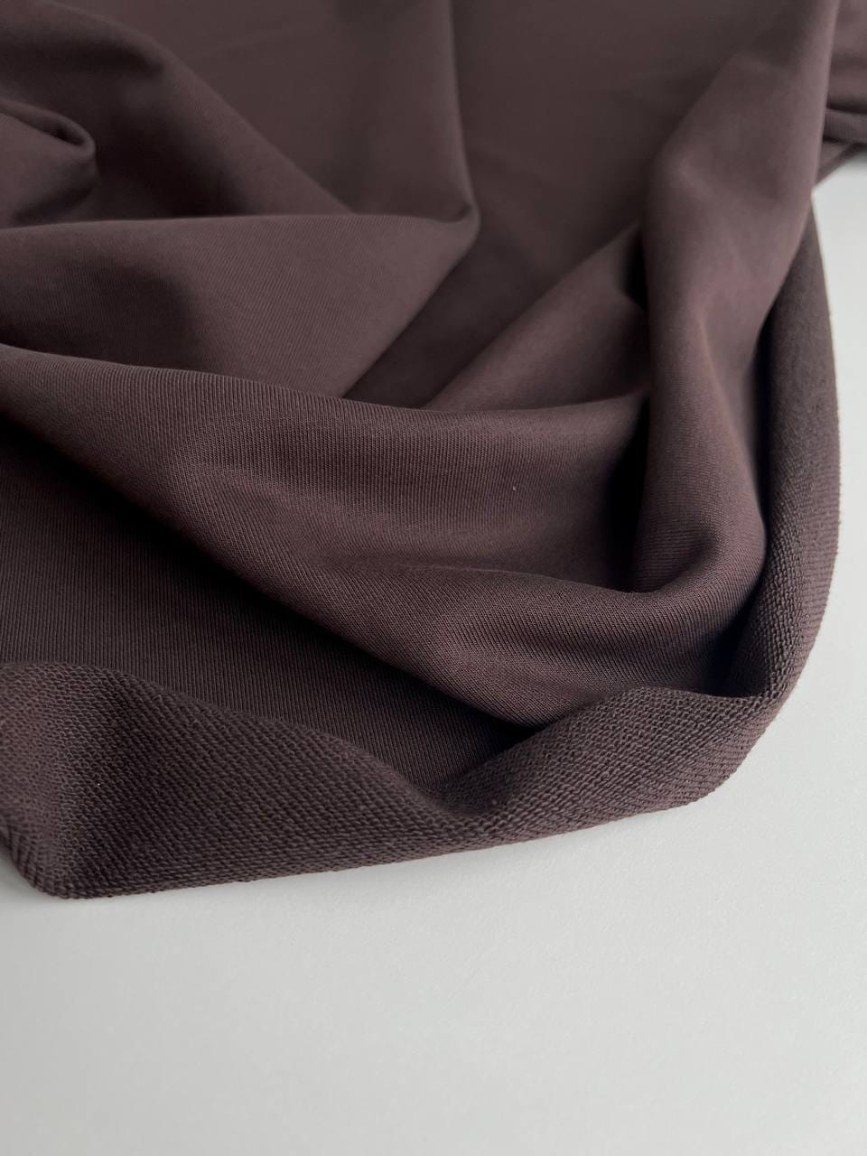 Футер 3-х нитка диагональ, Шоколад (плотность 500)