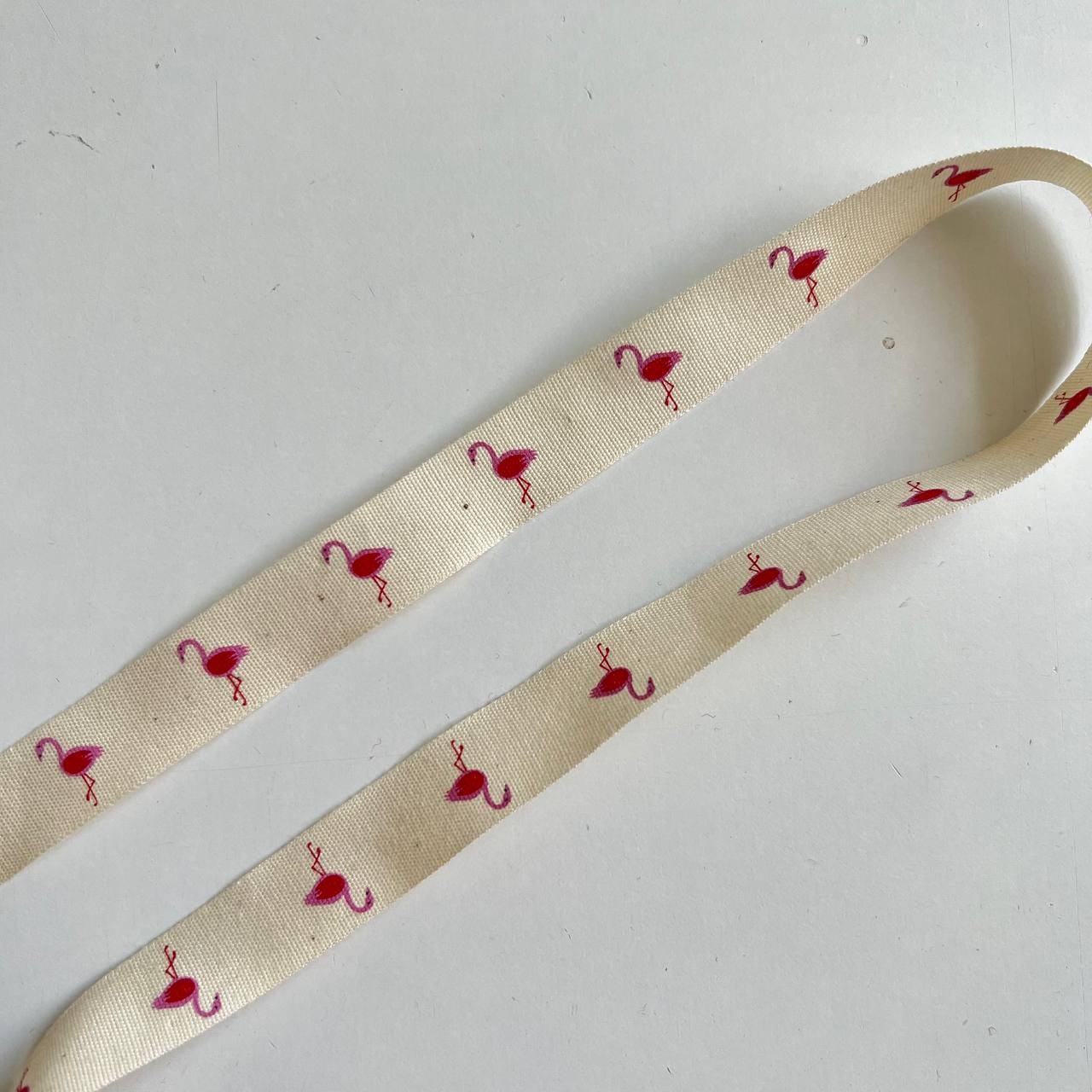 Принтованная Киперная Лента, Фламинго