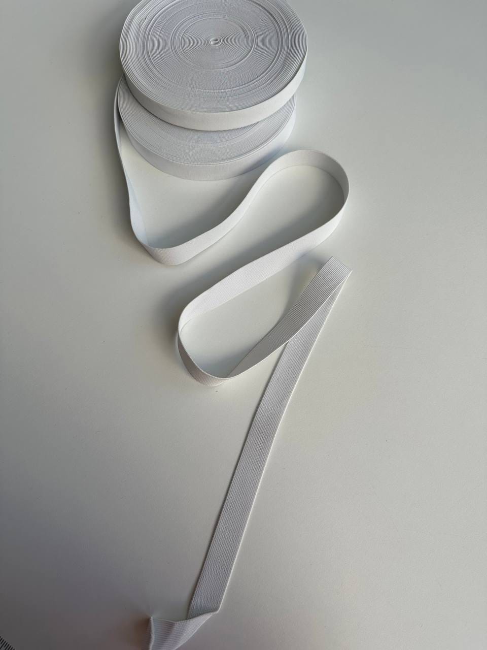 Лента Эластичная (резинка) вязанная, 20 мм, белая