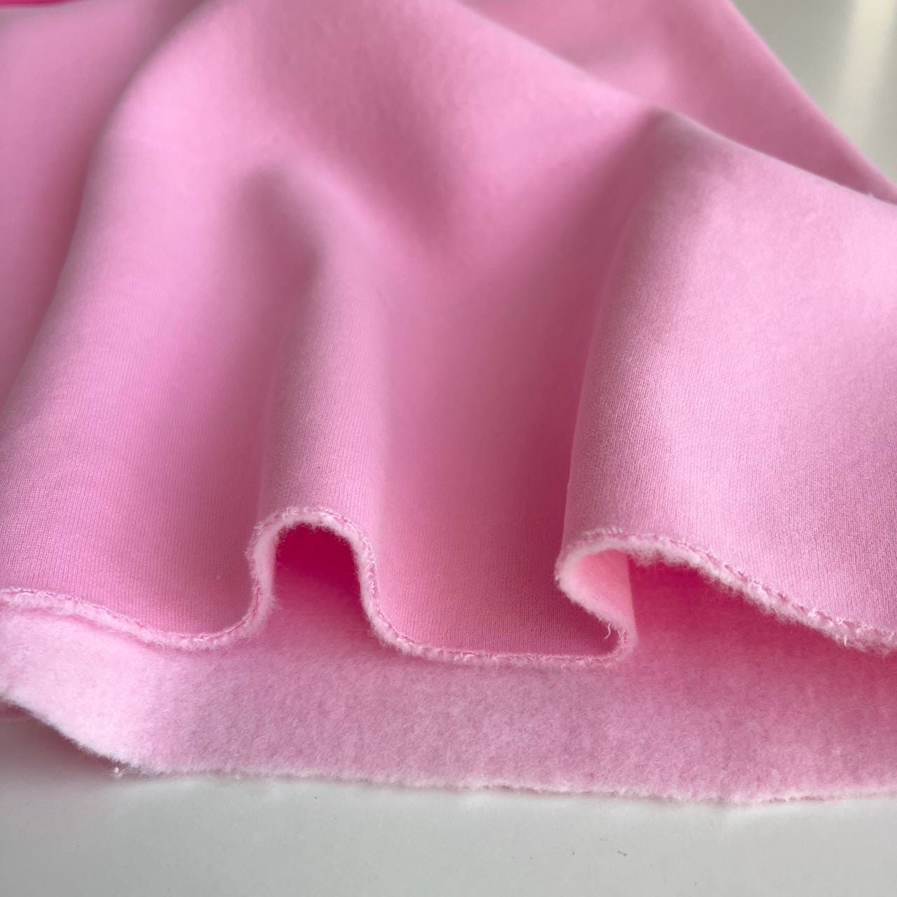 Футер 3-х нитка с начесом с эф велюра, Сакура