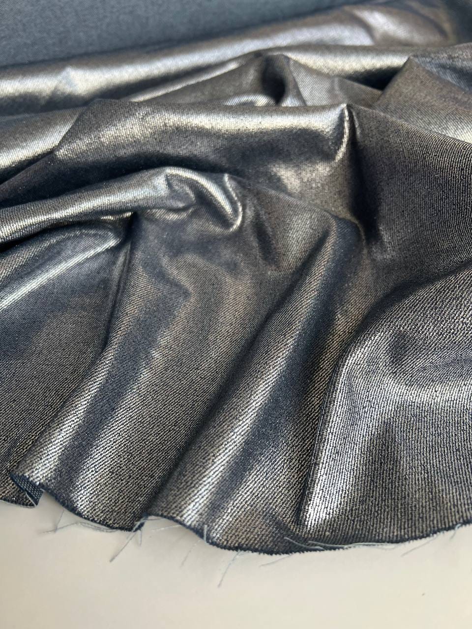 Джинс, с серебряным напылением