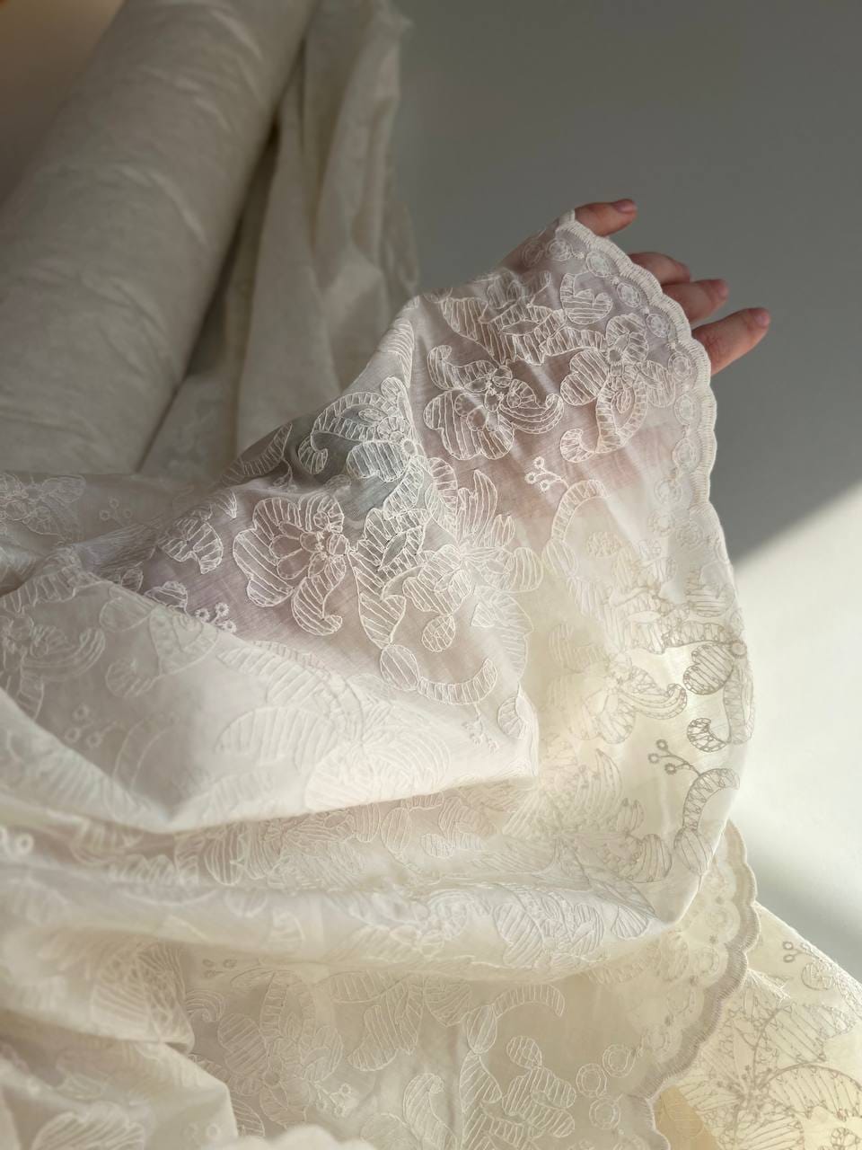 Вышивка на Тенселе (Сливочная)