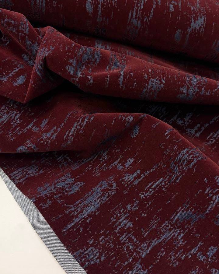 Гранж-Флок Деним, Бургунди