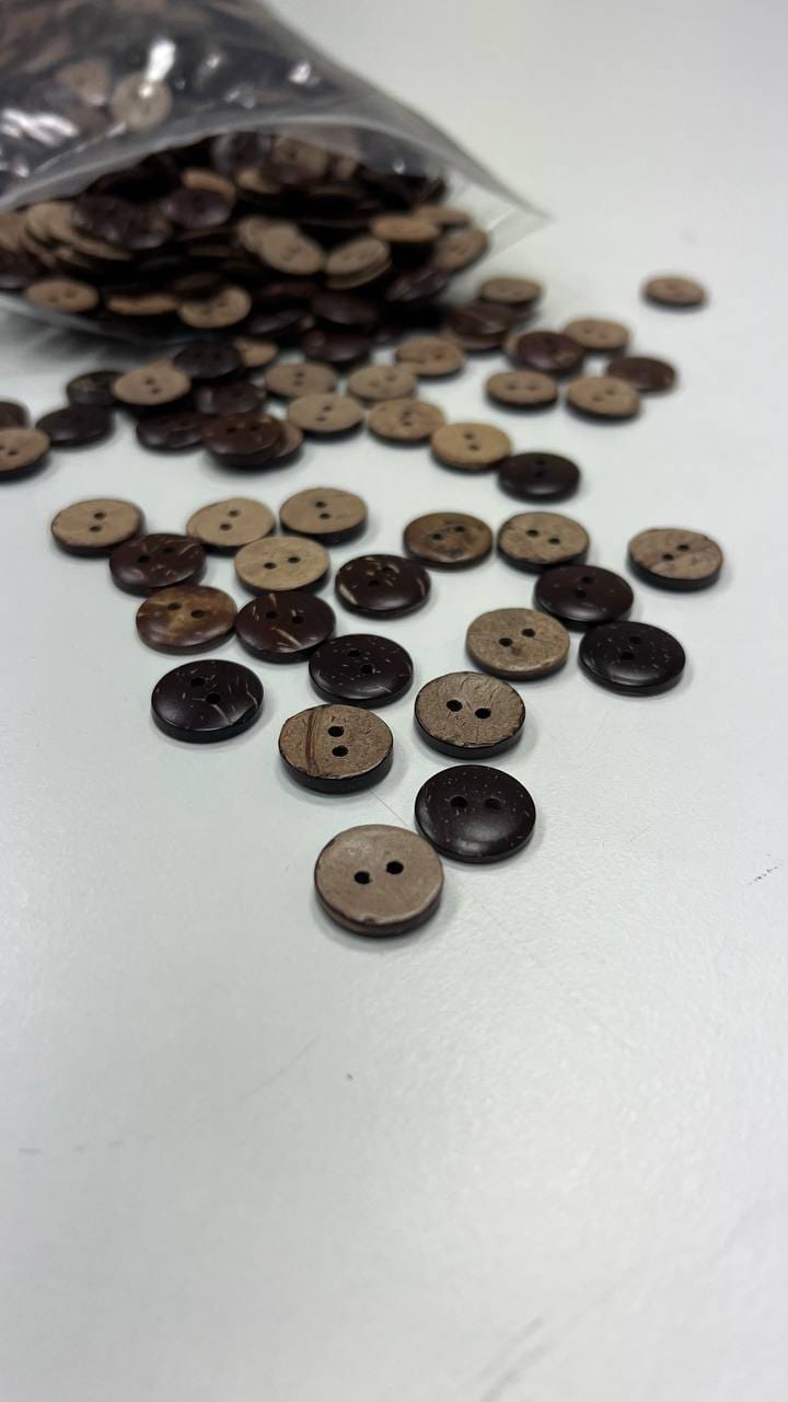 Пуговица кокос 15мм