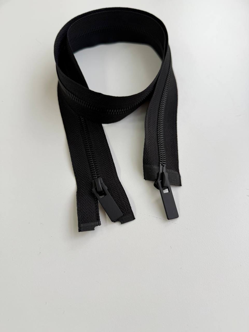 Молния Металлическая, Двухзамковая. Разъемная (80 см)