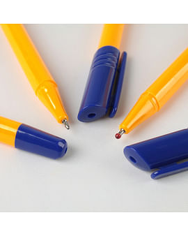 Ручка шариковая DV-3928 на масляной основе, трехгранный корпус Darvish Цена с НДС