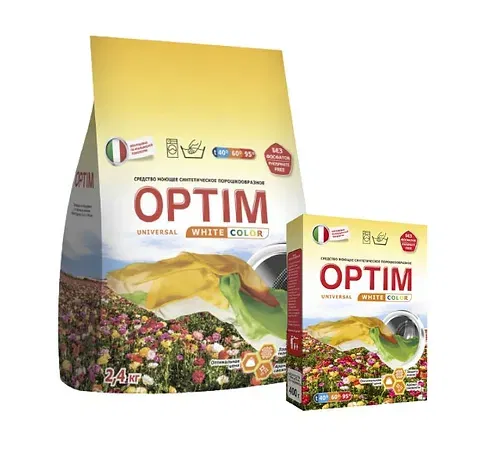 Стиральный порошок "OPTIM AUTOMAT", 2,4 кг, РБ Цена с НДС за 1 штуку