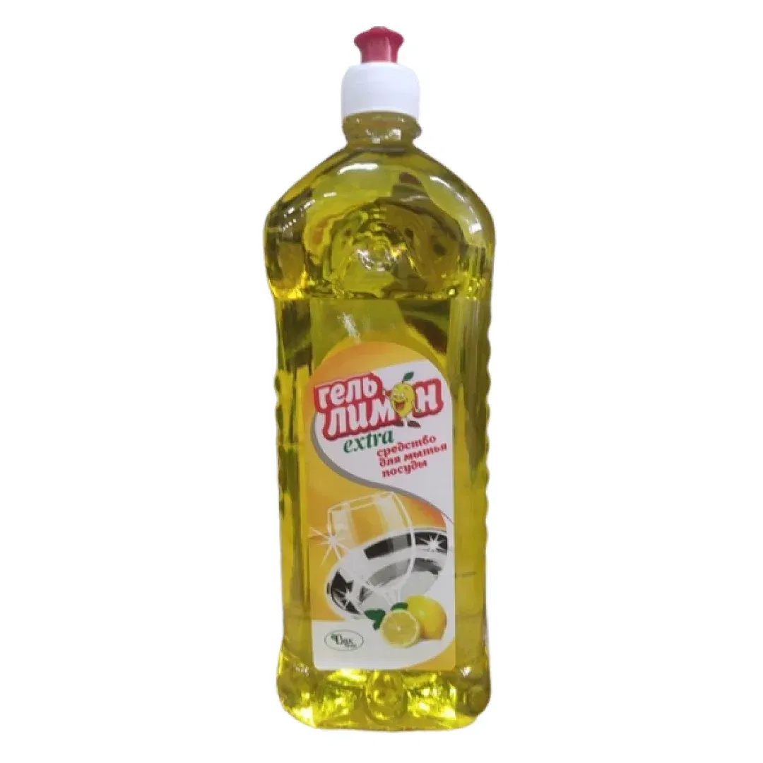 Ср-во для посуды Гель Лимон, ЭКСТРА 1000 мл, РБ БРК Цена с НДС за 1 штуку