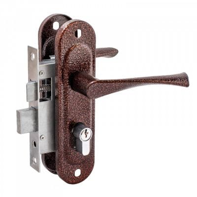 Замок врезной, 3В 4-50.01 (медь) Цена с НДС