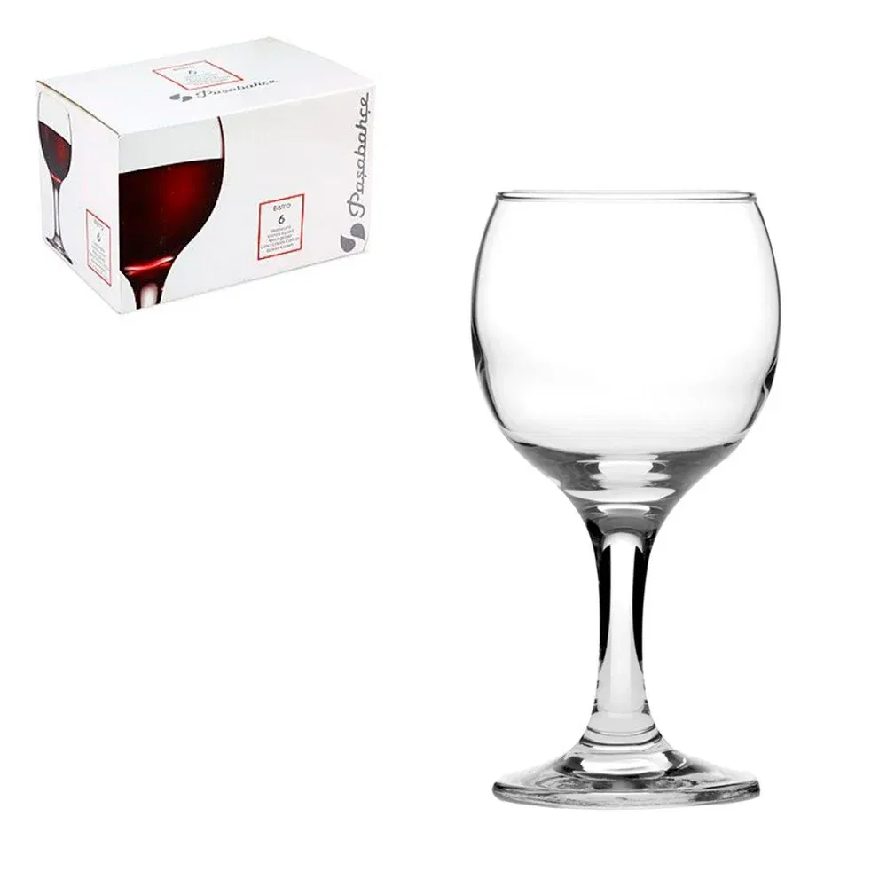Комплект из 6-ти бокалов 220 мл Бистро GB6, арт.444121044078 Цена с НДС