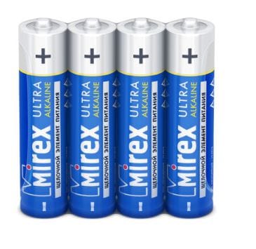 Батарейка ALKALINE AАA LR6 1.5V Mirex Цена с НДС за 1 шт