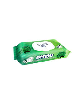 Влажная туалетная бумага SENSO с экстрактом алоэ и молочной кислотой 72 шт SENSO Цена с НДС за упаковку 72 штуки
