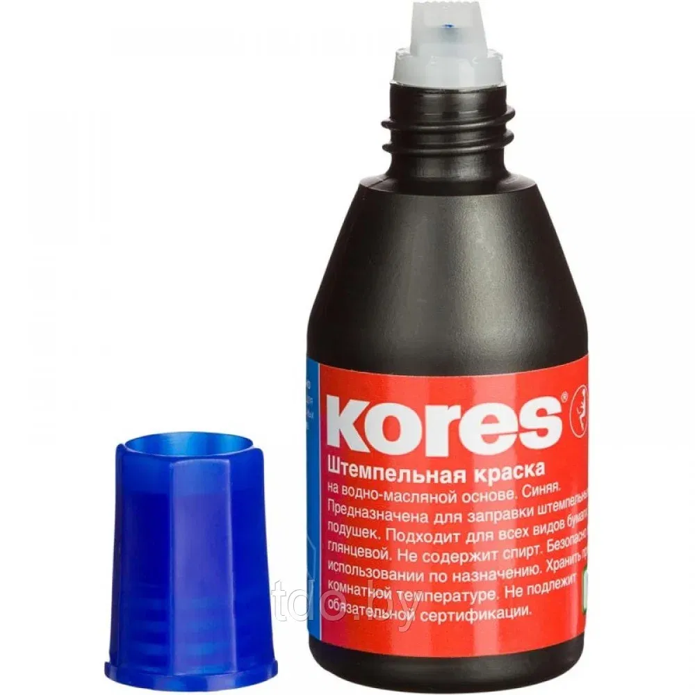 Мастика синяя, KORES, ЧЕХИЯ Цена с НДС