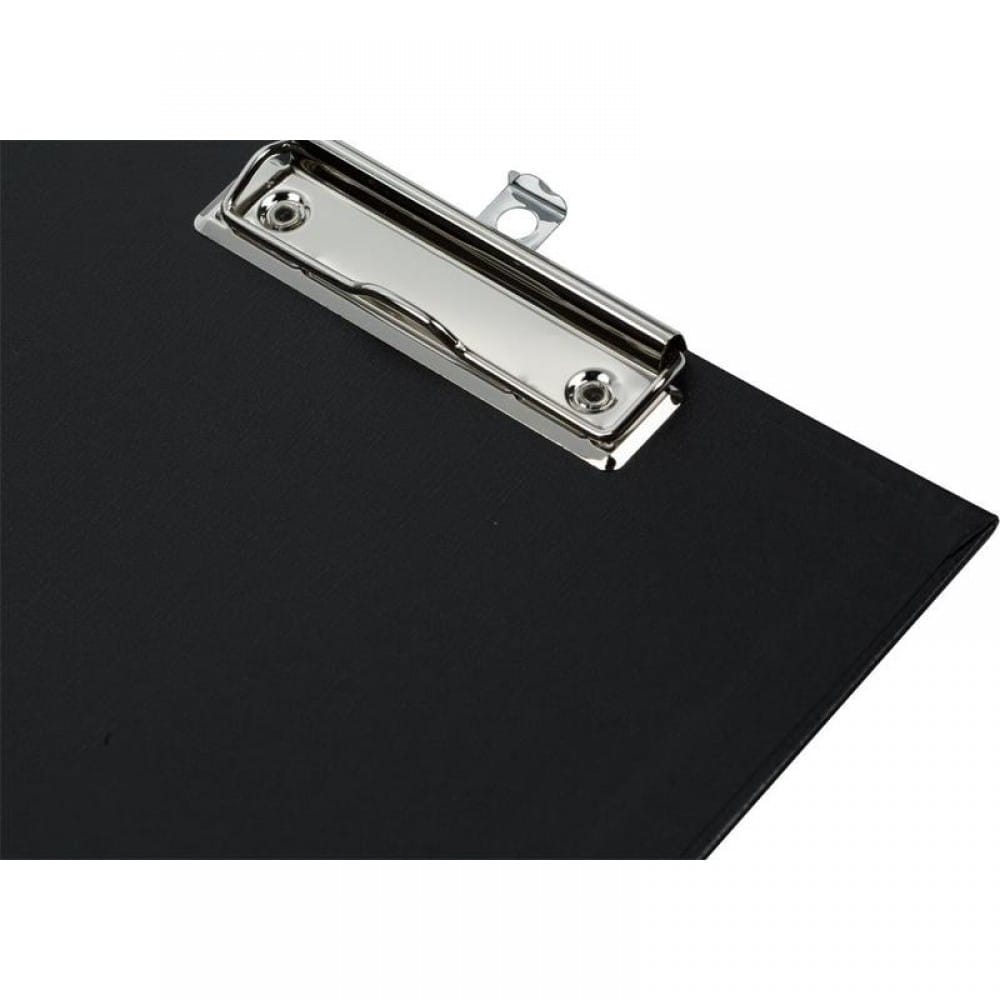 Папка-планшет А4 с зажимом черного цвета Цена с НДС